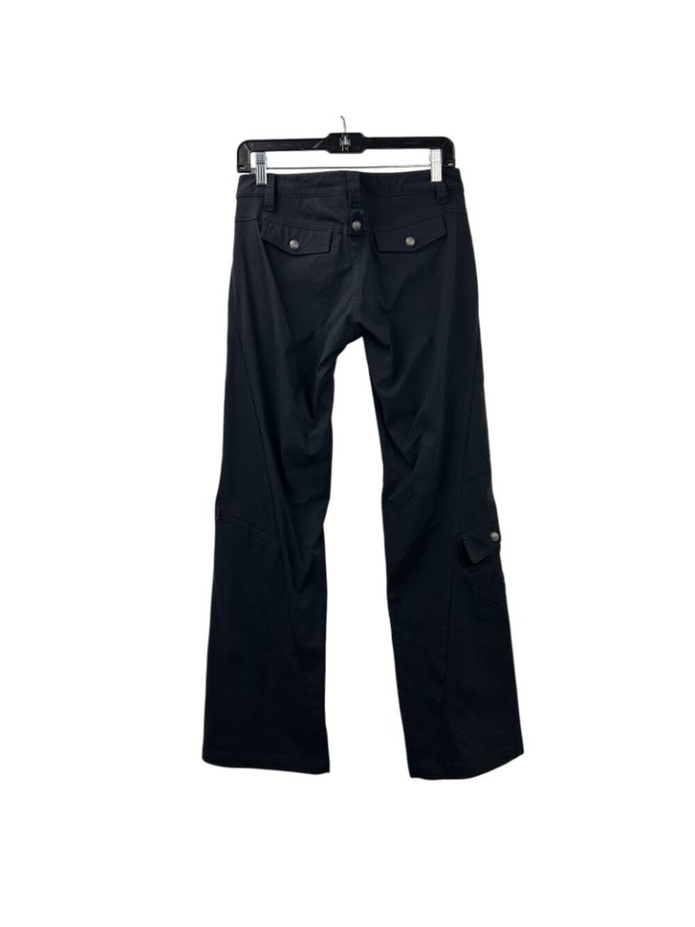 Athleta Heathered Low Rise Dipper Pant Women’s Size 2 Black Hiking Bootcut Leg - Picture 3 of 16